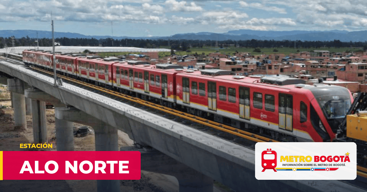 Estación ALO Norte del Metro de Bogotá