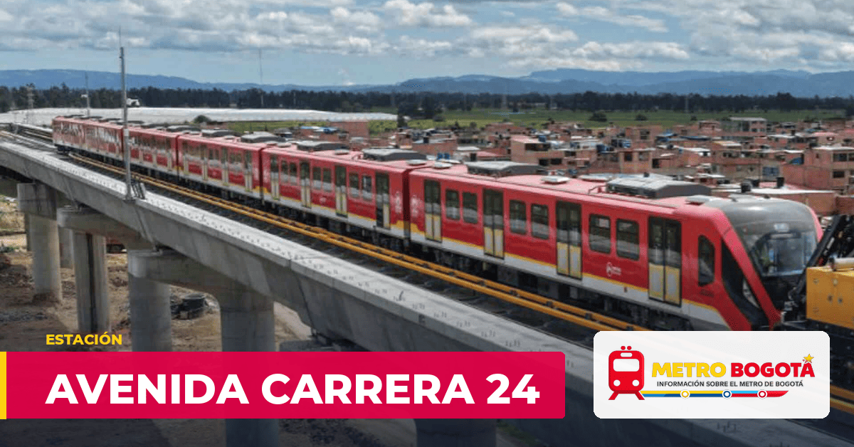 Estación Avenida Carrera 24 del Metro de Bogotá