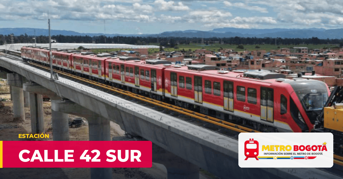 Estación Calle 42 Sur del Metro de Bogotá