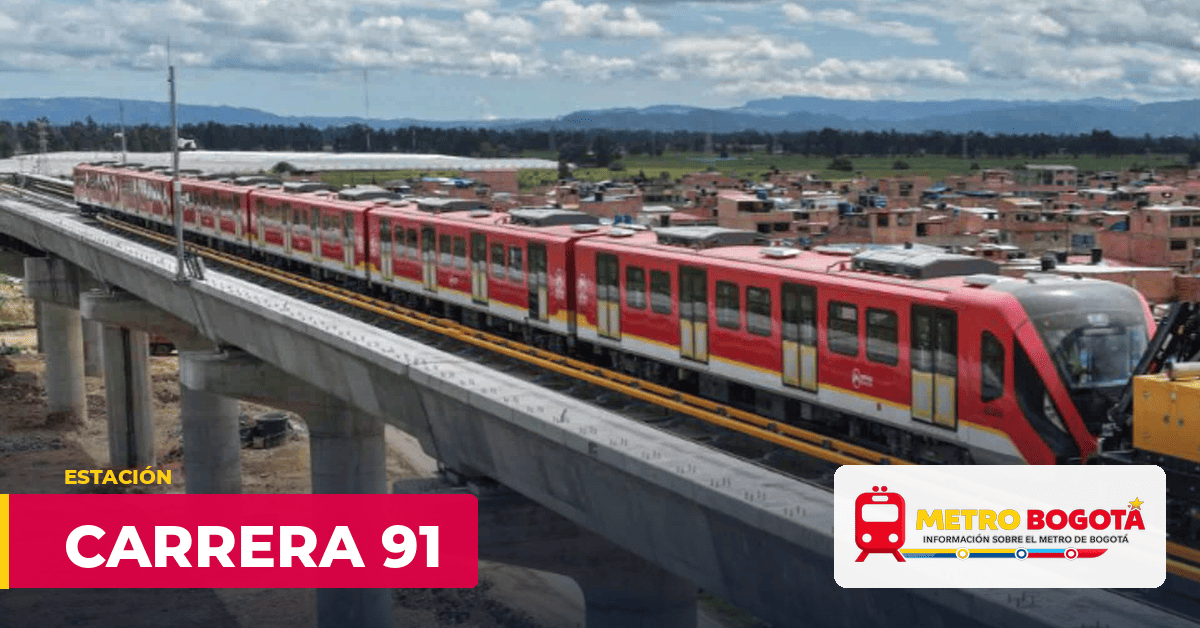 Estación Carrera 91 del Metro de Bogotá