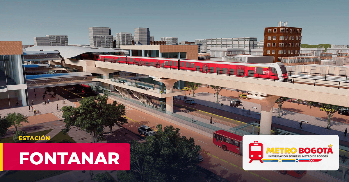 Estación Fontanar del Metro de Bogotá