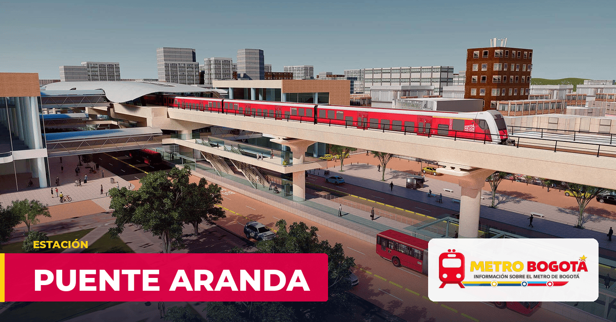 Estación Puente Aranda del Metro de Bogotá