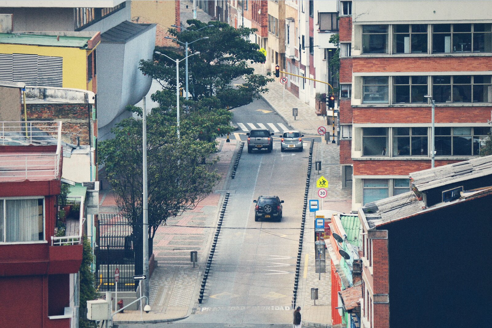 La zona t y la zona rosa, en chapinero